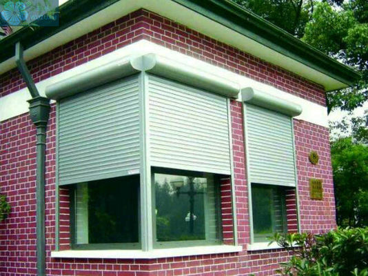 Residential 2mm 4500PA Wind Load Automatic Window Shutters
