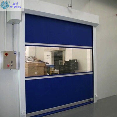                  PVC Vertical Clean Room Fast Roller Shutter Door             