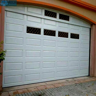 Polycarbonate Sectional Overhead Garage Door Anti Corrosion
