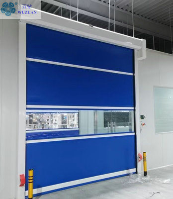                  High Speed Roller Shutter Door to Rapid Isolation Clean Room Fast Shutter Door             